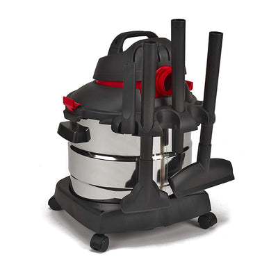 Shop Vac Stainless Steel 8 Gallon 6 HP Vacuum Floor Cleaner & Blower (Used)