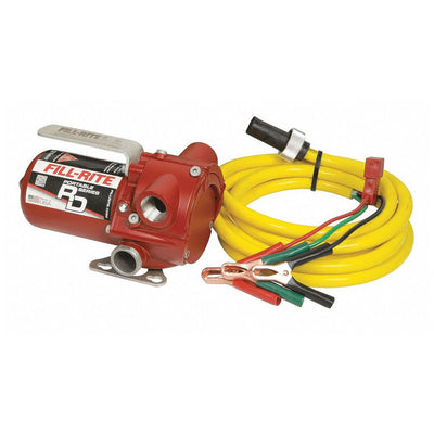 Fill-Rite 12 Volt DC 12 GPM Portable Fuel Transfer Pump w/ Power Cord (Open Box)