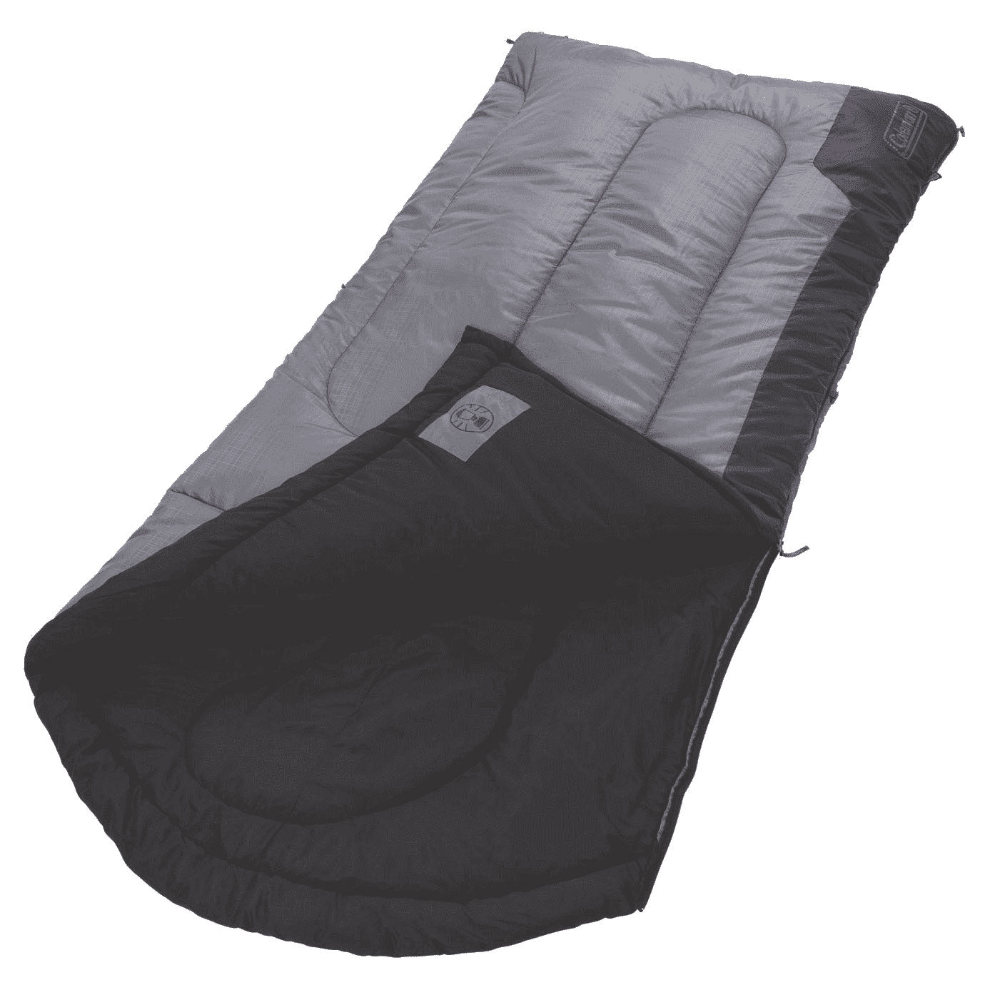 Coleman Torrey 30 Degree Big and Tall Coletherm Thermolock Sleeping Bag, Gray