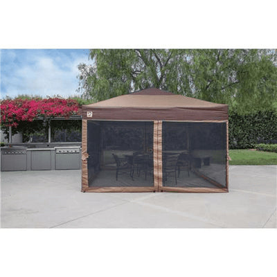 Z-Shade Mesh Screen Room Attachment for 12 x 12 Foot Canopy, Tan (Used)(2 Pack)