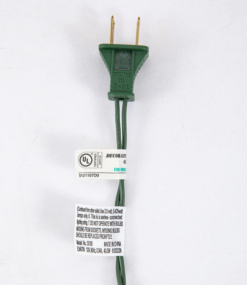 Home Heritage Anson 7' Flocked Slim 350 Clear Prelit Artificial Christmas Tree