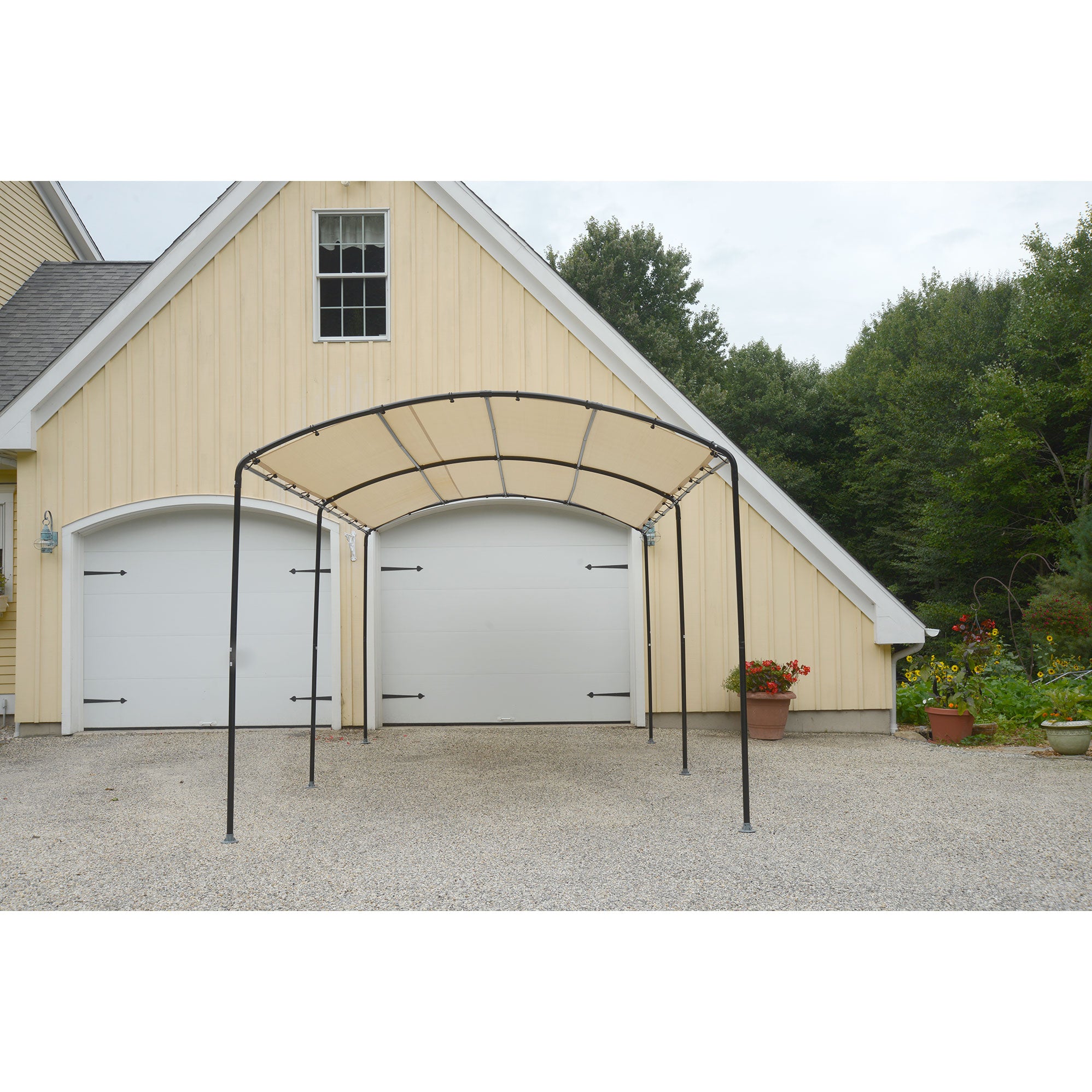 ShelterLogic 25866 16 x 9 Foot Monarc Series All-Purpose Canopy, Sandstone