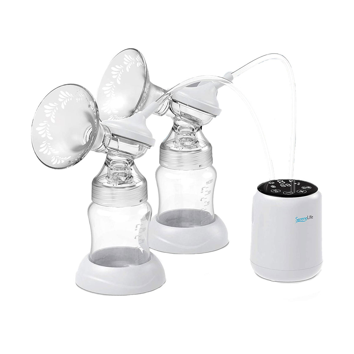 SereneLife Portable Electric Double Breast Pump Kit with LED Display (2 Pack) - VMInnovations