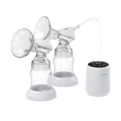 SereneLife Portable Electric Double Breast Pump Kit with LED Display (2 Pack) - VMInnovations