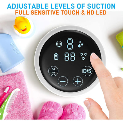 SereneLife Portable Electric Double Breast Pump Kit with LED Display (2 Pack) - VMInnovations