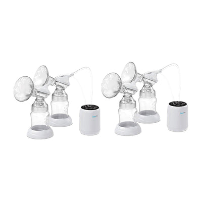 SereneLife Portable Electric Double Breast Pump Kit with LED Display (2 Pack) - VMInnovations