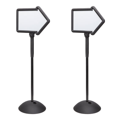 Safco Products Write Way Directional Sign Dual Sided Dry Erase Board (2 Pack)
