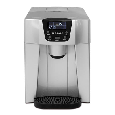 Frigidaire Portable Kitchen Countertop Ice Cube Maker & Water Dispenser Machine