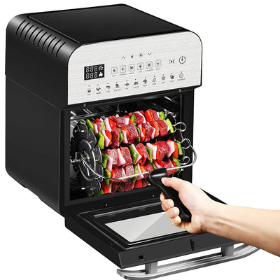 GoWISE 12.7-Quart Electric 15-in-1 Air Fryer and Oven Combo, Silver (For Parts)