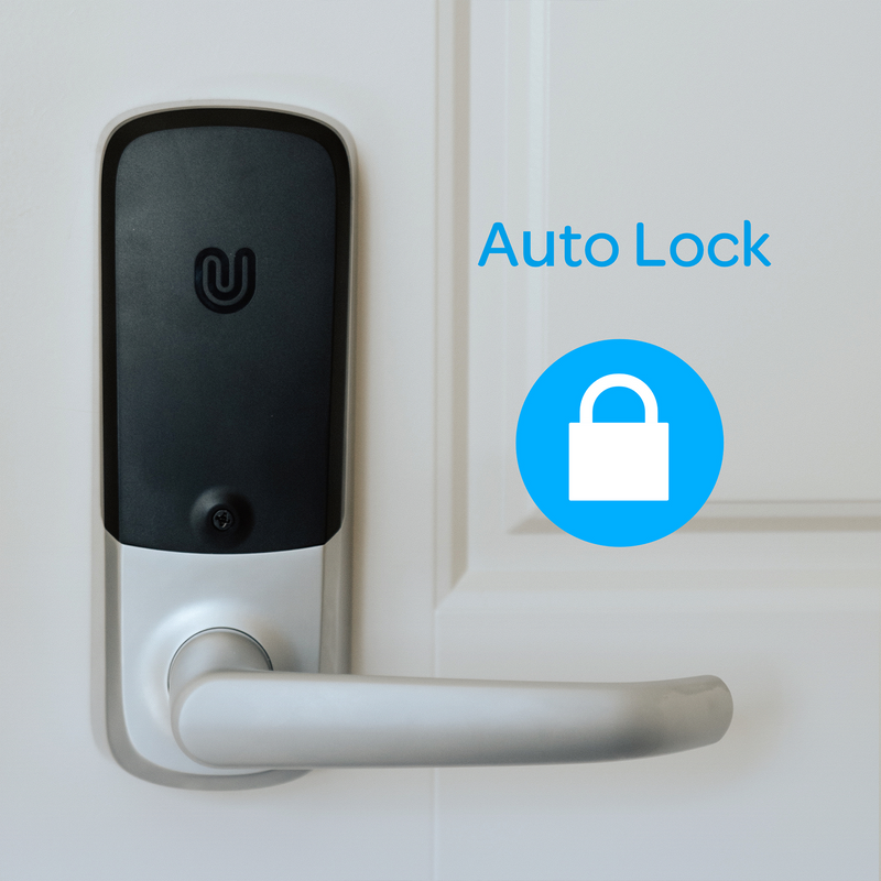 U-Tec Ultraloq UL3 BT 2nd Gen 5 in 1 Smart Home Door Lock, WIFI Bridge, Silver