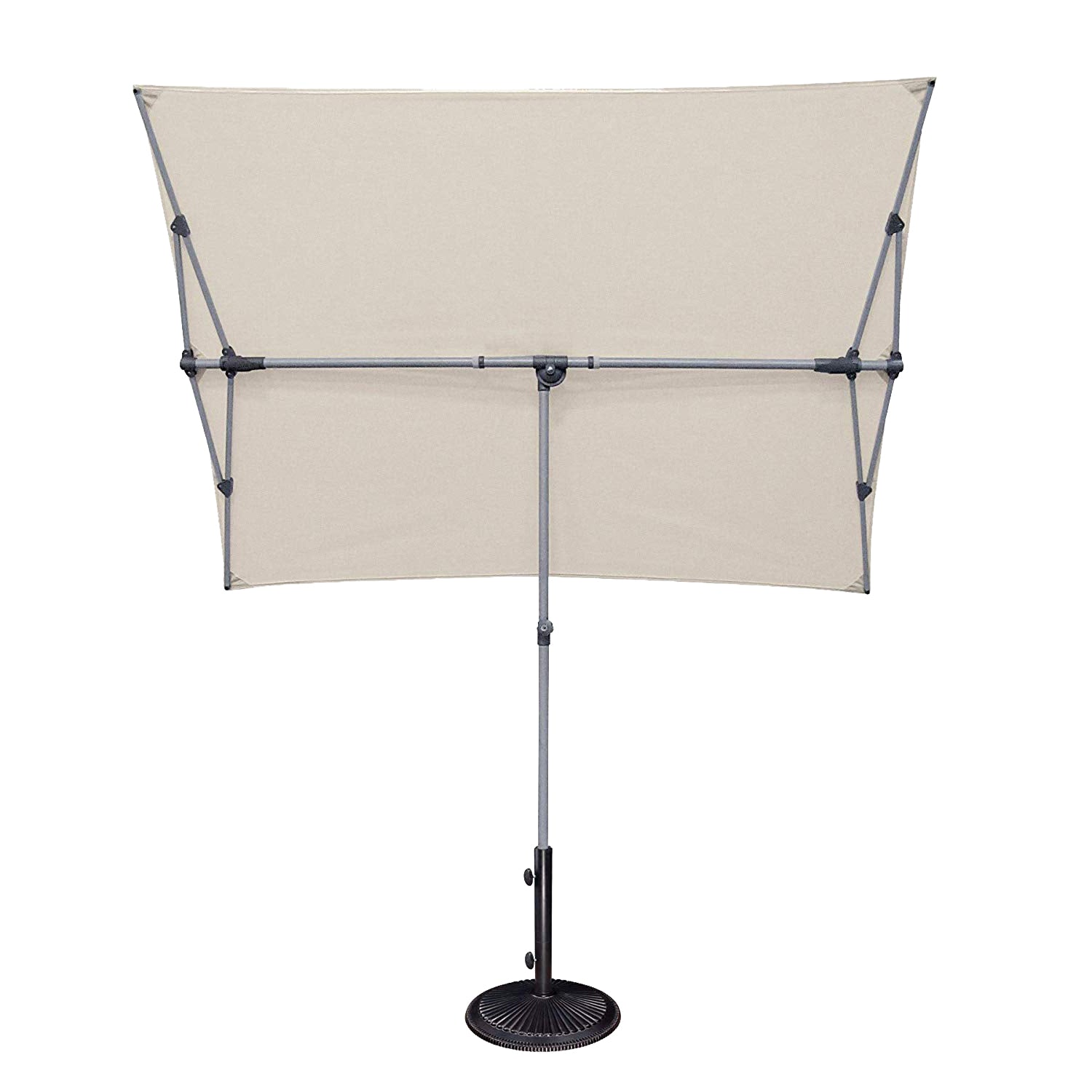 SimplyShade Capri Outdoor Patio Shade Balcony Umbrella, Antique Beige (Used)