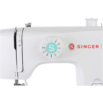 Singer M1500 Sewing Machine with 57 Stitch Applications and Accessories, White