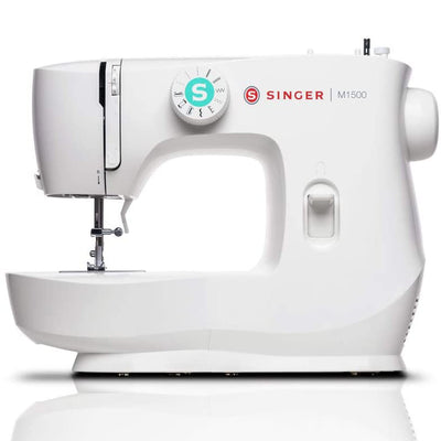 Singer M1500 Sewing Machine with 57 Stitch Applications and Accessories, White - VMInnovations