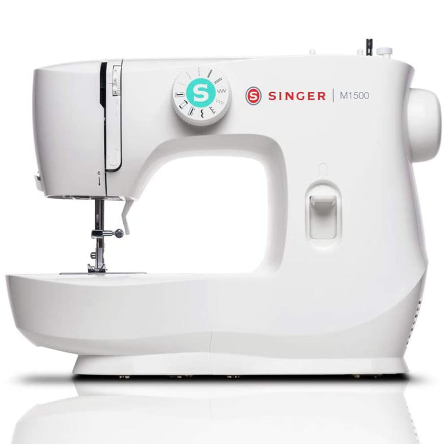 Singer M1500 Sewing Machine with 57 Stitch Applications and Accessories, White - VMInnovations