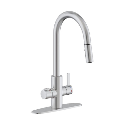 HotMaster 4in1 Hot Water Dispenser Faucet w/ Hot Tank, Stainless Steel(Open Box)