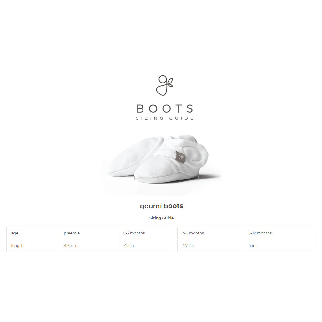 Goumikids Super Soft Organic Stay On Baby Gripper Boots Booties, 6-12M Geo Dash - VMInnovations