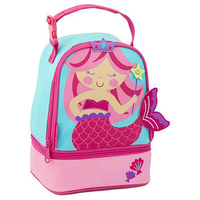 Stephen Joseph 3D Mermaid Fully Insulated Lunch Pals Lunch Box and Pencil Pouch