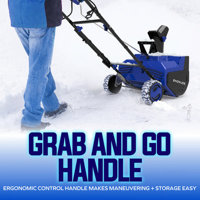 Snow Joe Electric Snow Blower, 22" 14.5-Amp Single Stage, LED Light (Open Box)