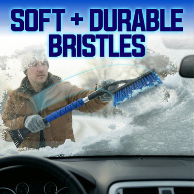 Snow Joe 2 Pack 27" Jumbo Multi-Purpose Ice Scraper & Snow Brush, SJEG-SB27X2 - VMInnovations
