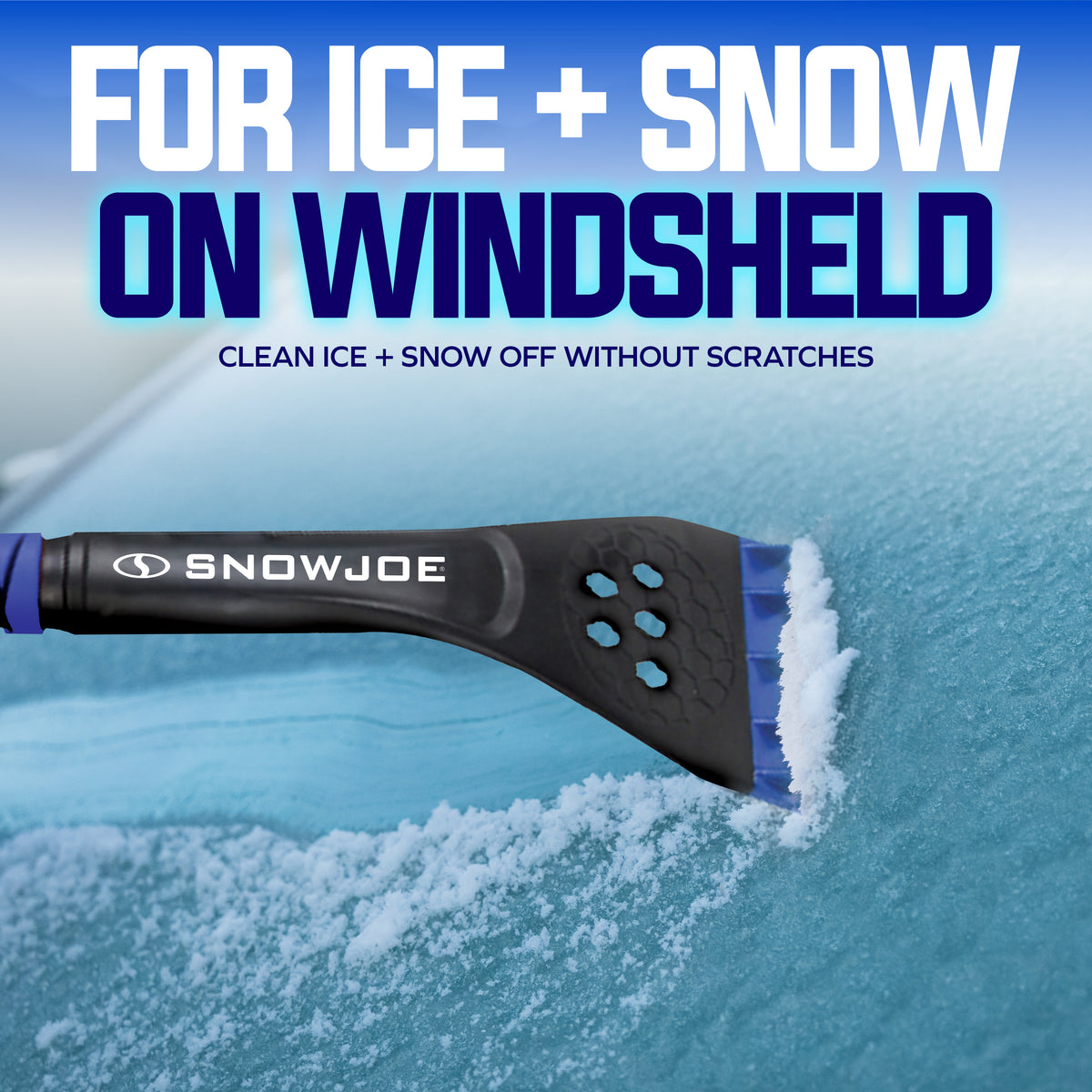 Snow Joe 2 Pack 42" Jumbo Multi-Purpose Ice Scraper & Snow Brush (Open Box) - VMInnovations