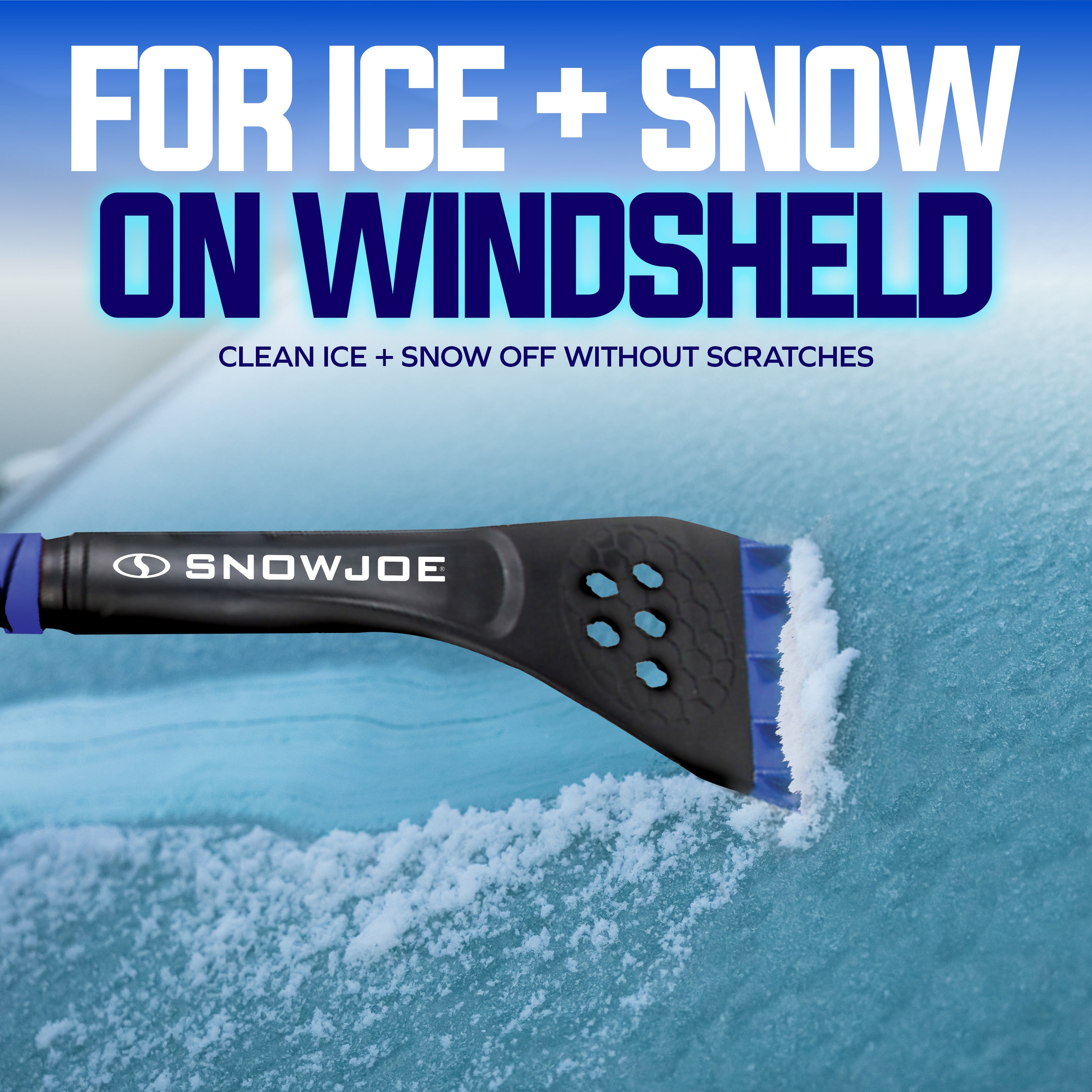 Snow Joe 2 Pack 42" Jumbo Multi-Purpose Ice Scraper & Snow Brush (Open Box)