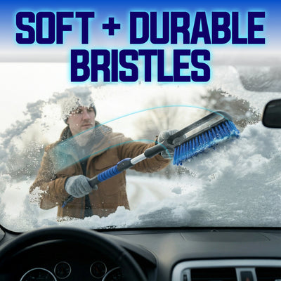 Snow Joe 2 Pack 42" Jumbo Multi-Purpose Ice Scraper & Snow Brush (Open Box)
