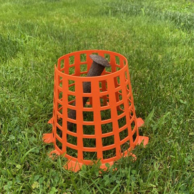 Stake Knight Tent Stake Protectors, Stop Trips, Damage, and Injuries; Pack of 12 - VMInnovations