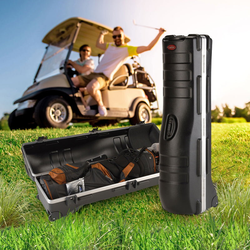 SKB Cases Deluxe ATA Standard Golf Club & Bag Travel Case (Open Box) (2 Pack)