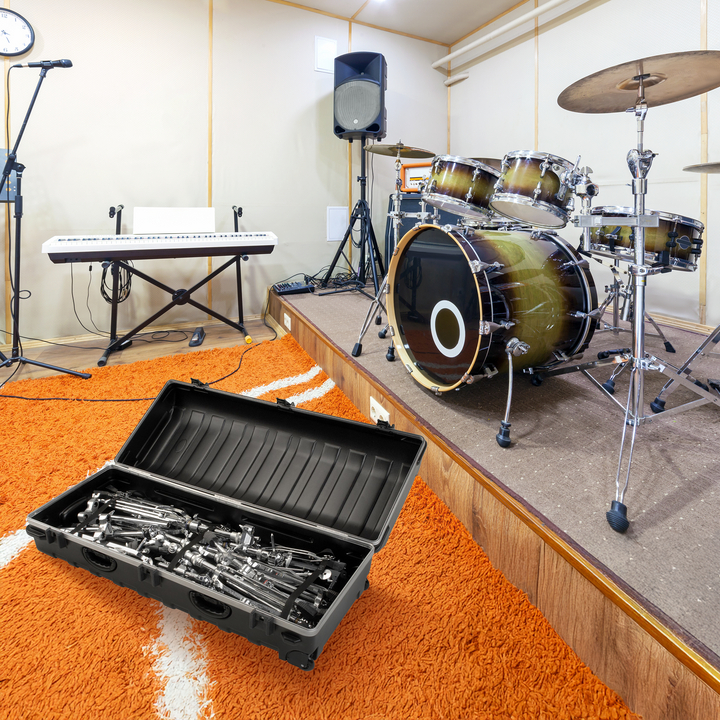 SKB ATA Stand Case, Wheels, Latches, Equipment Transport, 50 x 20”(Open Box) - VMInnovations