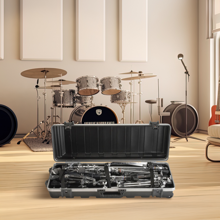 SKB vSeries 3611 Hard Case with Wheels for Mic Stand and Drum Hardware Transport