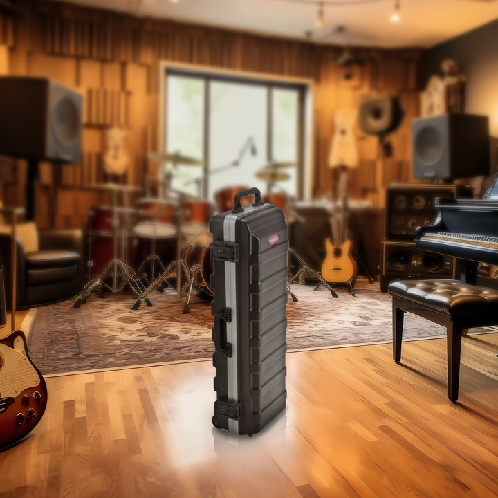 SKB vSeries Hard Case w/Wheels for Mic Stand & Drum Hardware Transport(Open Box)