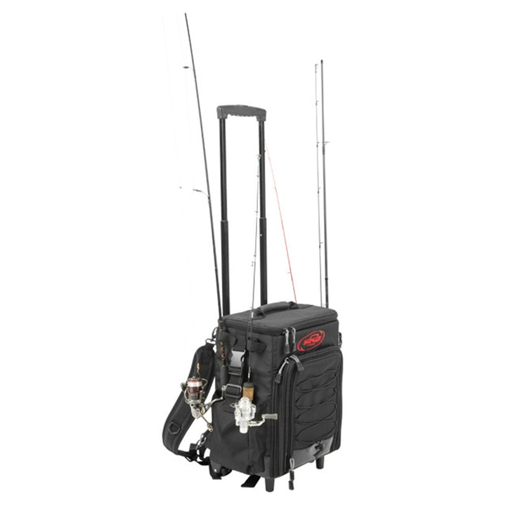 SKB Tak-Pak Backpack with Wheels, Removable Straps, and Retractable Pull Handle