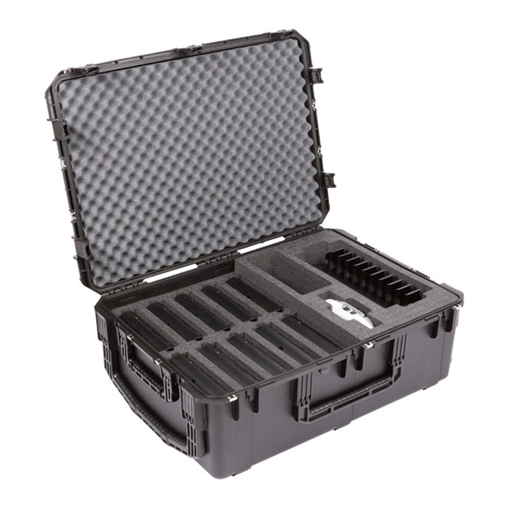 SKB iSeries Shure Microflex Hard Case, Waterproof Storage for Microphone Gear