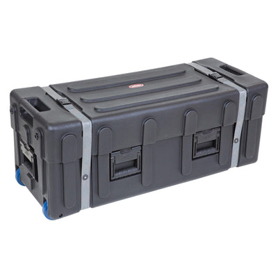 SKB Drum Hardware Case with Wheels, Durable Polyethylene Mobile Storage, Black - VMInnovations