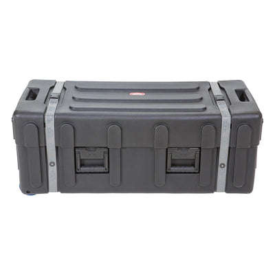 SKB Drum Hardware Case with Wheels, Durable Polyethylene Mobile Storage, Black - VMInnovations