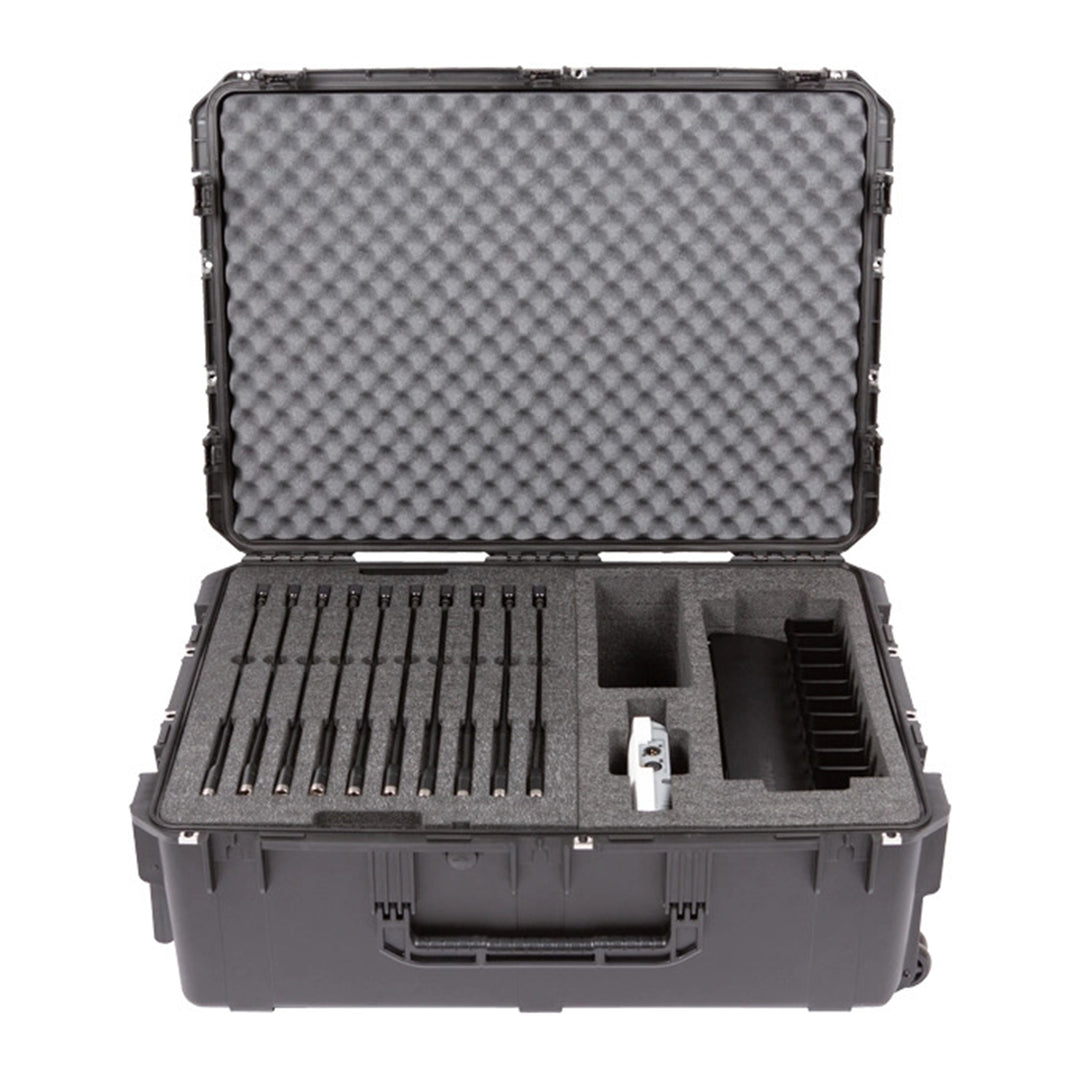 SKB iSeries Shure Microflex Hard Case, Waterproof Storage for Microphone Gear