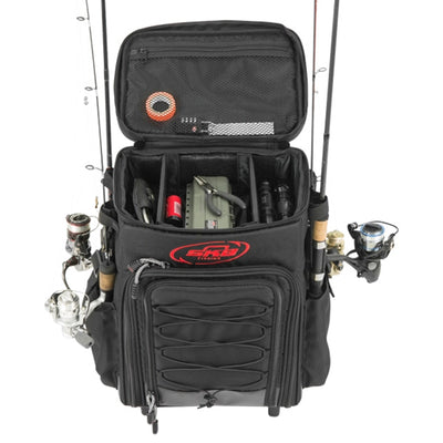 SKB Tak-Pak Backpack w/Wheels, Removable Straps, & Retractable Handle (Open Box) - VMInnovations