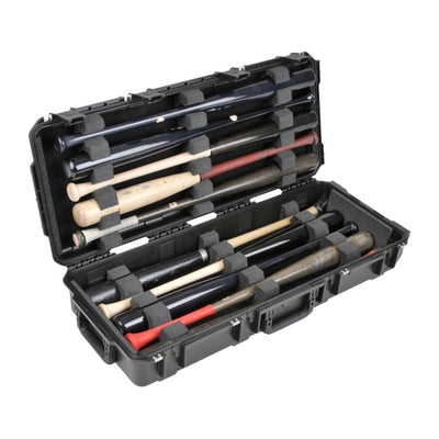 SKB iSeries Durable Baseball Bat Case for 10 Bats, Weatherproof, Secure Locks - VMInnovations