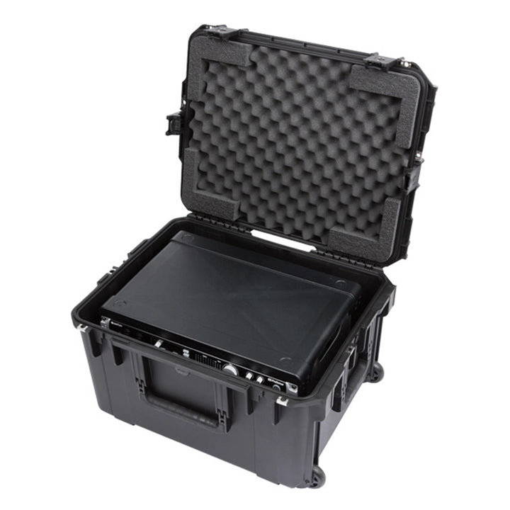 SKB 4U iSeries 13" Injection Molded Fly Rack with Built-In Wheels and Handle