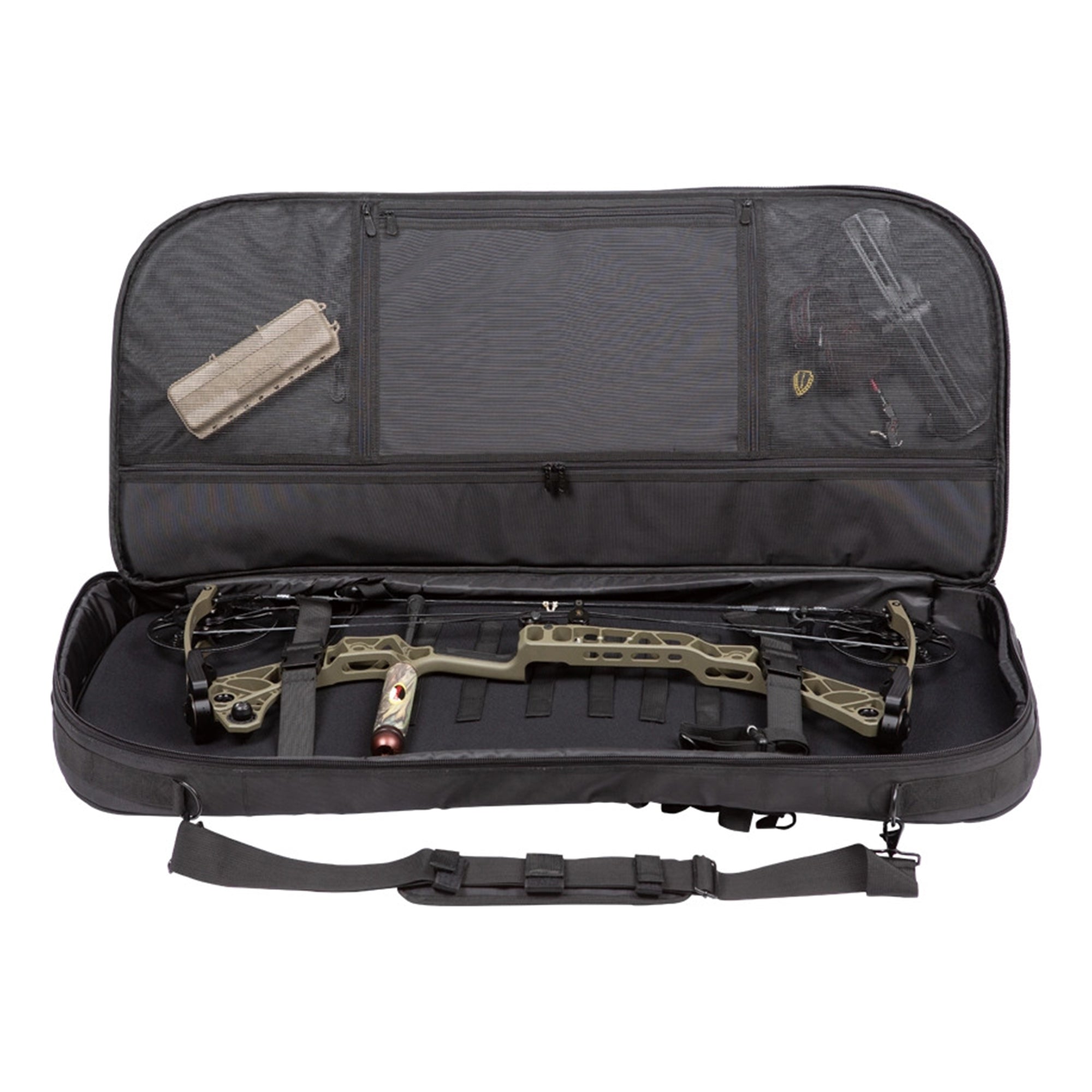 SKB Archery Bag and Backpack Combo with Pockets, Fits Bows Up to 42 Inches Long
