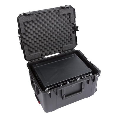 SKB 4U iSeries 13" Injection Molded Fly Rack with Built-In Wheels and Handle