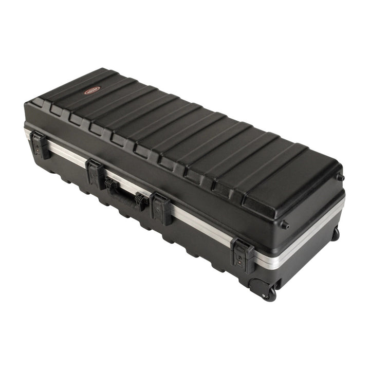 SKB ATA Large Stand Case, Wheels, Latches, Durable Equipment Transport, Black