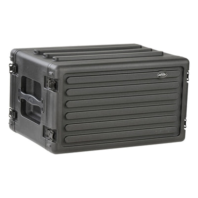 SKB 6U Shallow Roto Rack Case Gear Protector, Stackable, Waterproof (Open Box) - VMInnovations