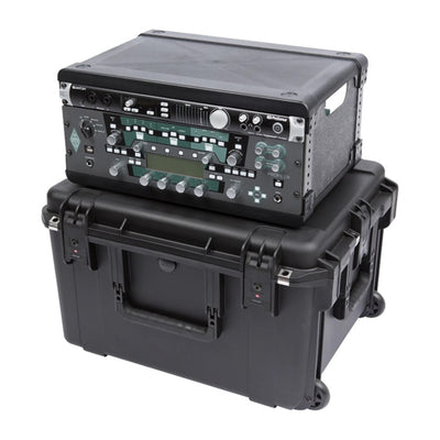 SKB 4U iSeries 13" Injection Molded Fly Rack with Built-In Wheels and Handle - VMInnovations