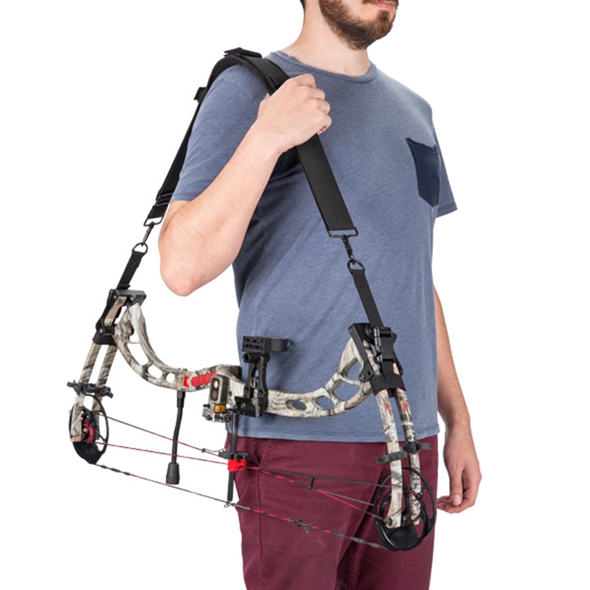 SKB Archery Bag and Backpack Combo with Pockets, Fits Bows Up to 42 Inches Long - VMInnovations