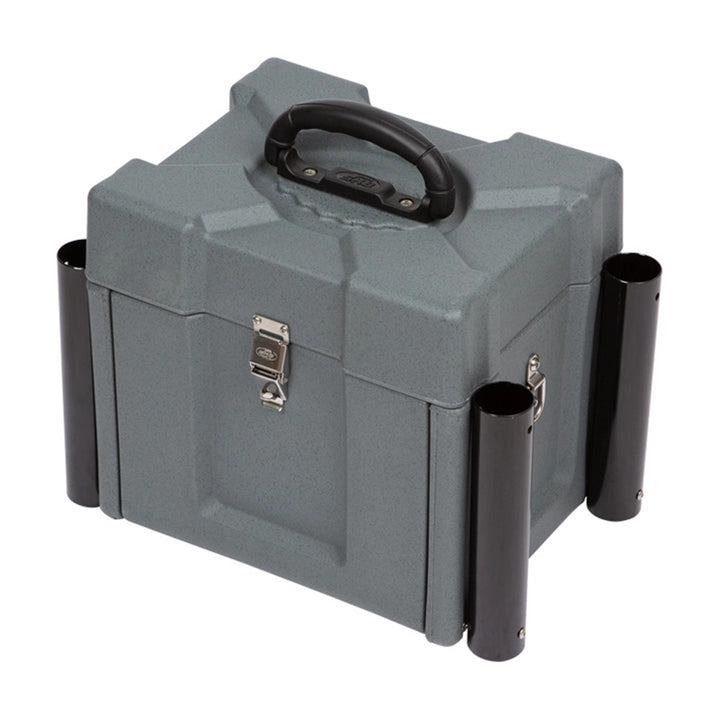 SKB Medium Tackle Box, 4 Drawers with Dividers and 2 Soft Exterior Pockets, Gray