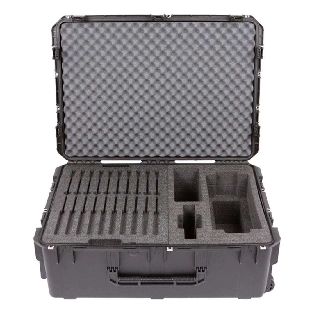 SKB iSeries Shure Microflex Hard Case, Waterproof Storage for Microphone Gear