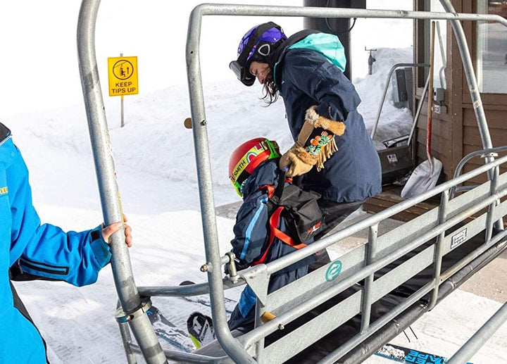 Lucky Bums Kids Ski Harness w/ Grip N' Guide, 2 Leashes, & Backpack (Open Box) - VMInnovations