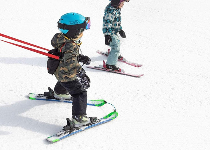Lucky Bums Kids Ski Harness w/ Grip N' Guide, 2 Leashes, & Backpack (Open Box) - VMInnovations