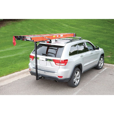 SEEK Adjustable Hitch Mounted Steel Extender for Canoes & Kayaks, Black(Damaged) - VMInnovations
